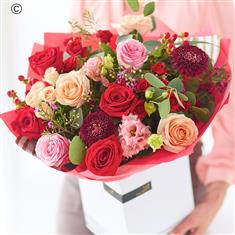 Large Valentine's Classic Hand-tied